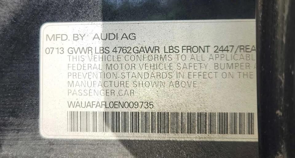 2014 Audi B8 A4 - Image 16 of 17