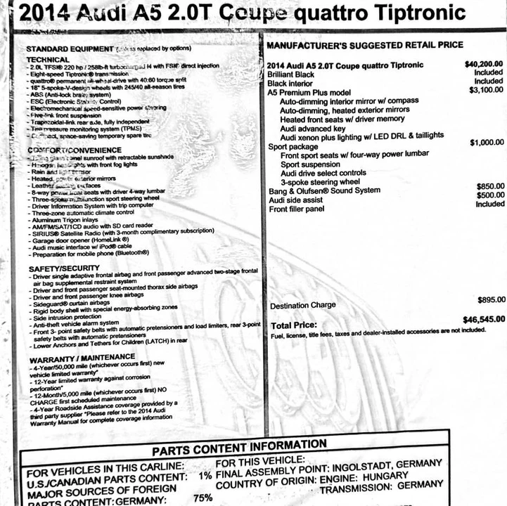 2014 Audi B8 A5 - Image 19 of 24
