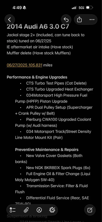 2014 Audi C7 A6 - Image 13 of 14