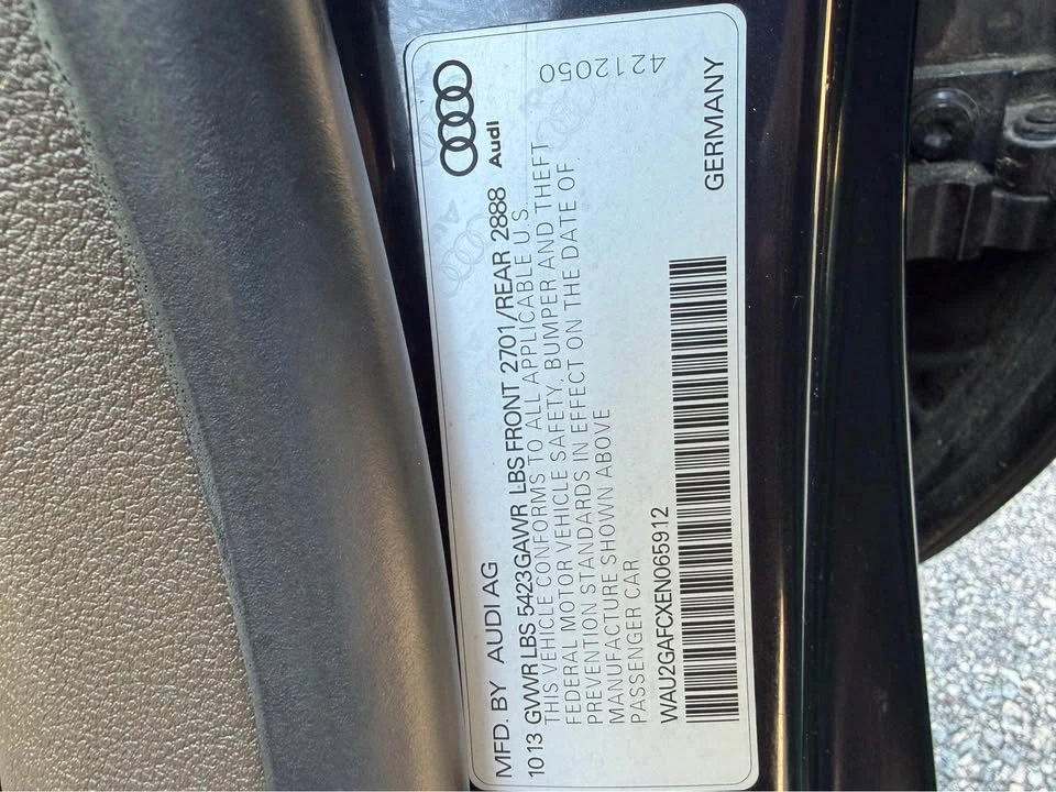 2014 Audi C7 A7 - Image 12 of 15