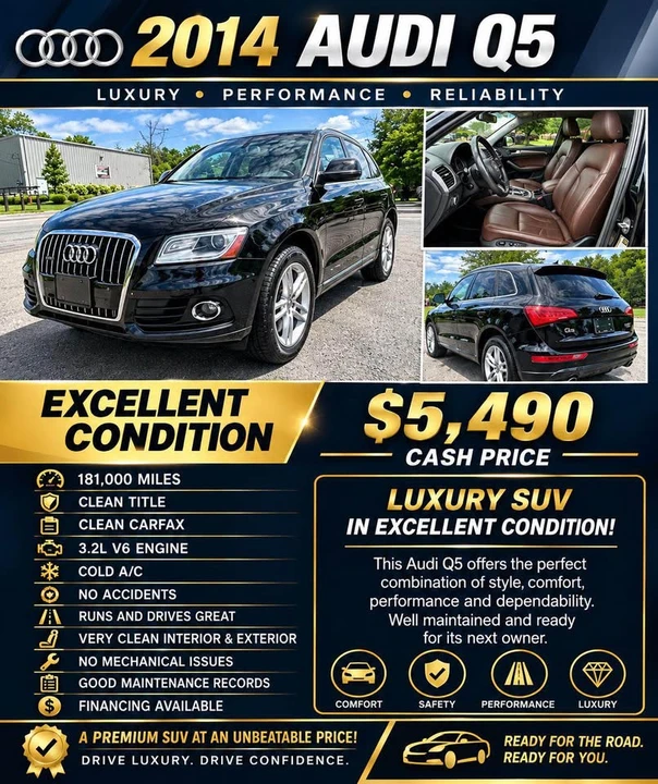 2014 Audi 8R Q5 - Image 14 of 14