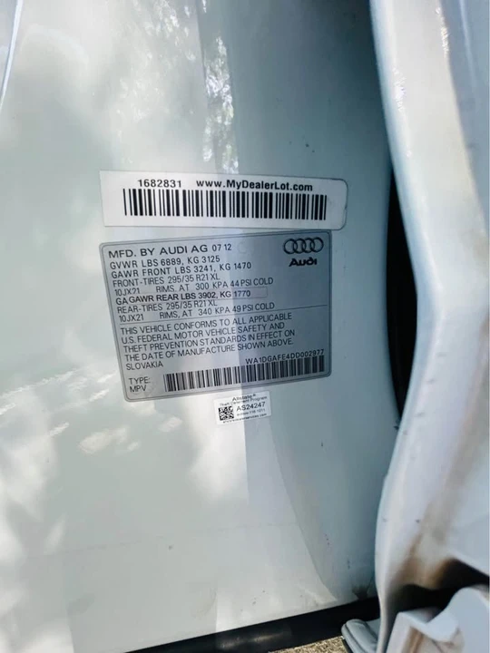 2014 Audi 4L Q7 - Image 16 of 19