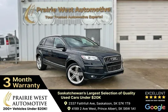 2014 Audi Q7 Quattro TDI Diesel AWD S Line