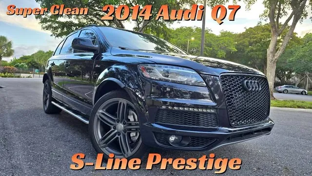 2014 Audi Q7 S-Line Prestige