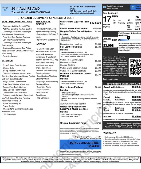 2014 Audi 42 R8 - Image 24 of 24