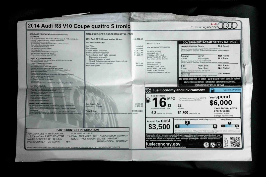 2014 Audi 42 R8 - Image 3 of 31