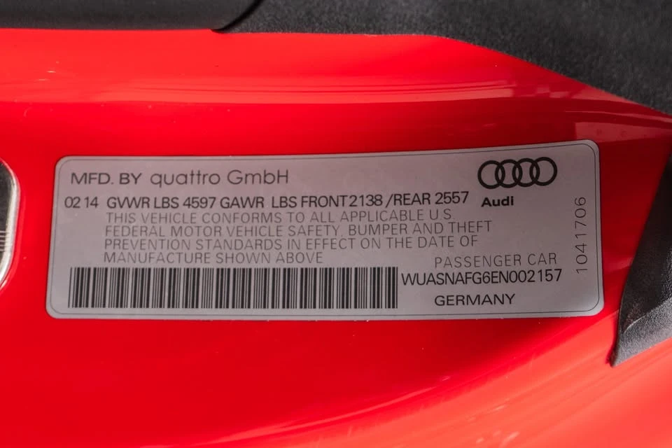 2014 Audi 42 R8 - Image 15 of 16