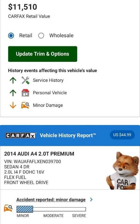 2014 Audi B8 A4 - Image 20 of 20