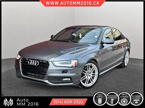 2014 Audi A4 Quattro SLine
