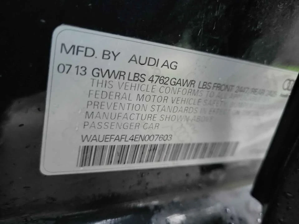 2014 Audi B8 A4 - Image 14 of 17