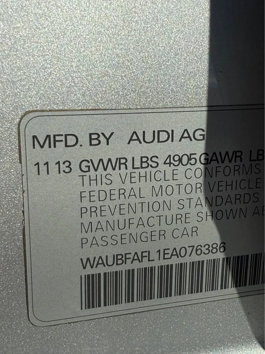 2014 Audi B8 A4 - Image 18 of 18