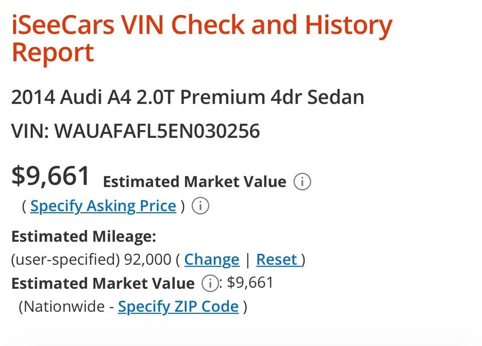 2014 Audi B8 A4 - Image 12 of 12