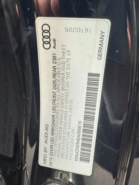 2014 Audi B8 A5 - Image 17 of 17