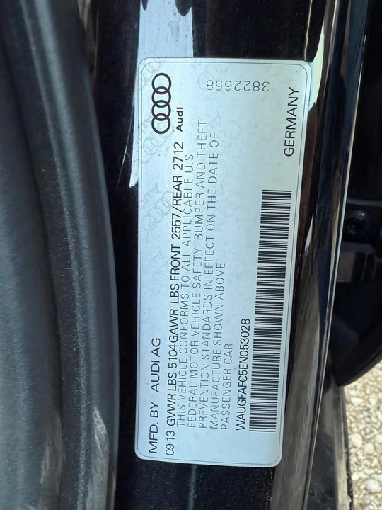 2014 Audi C7 A6 - Image 5 of 5