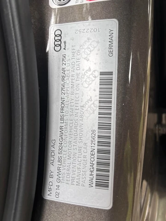 2014 Audi C7 A6 - Image 17 of 17