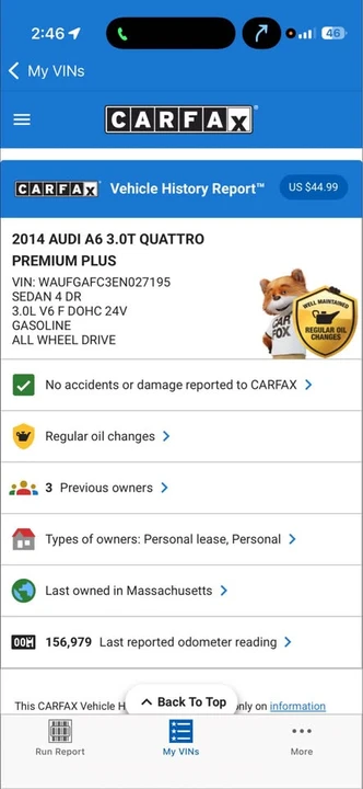 2014 Audi C7 A6 - Image 9 of 10