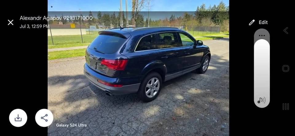 2014 Audi 4L Q7 - Image 3 of 7