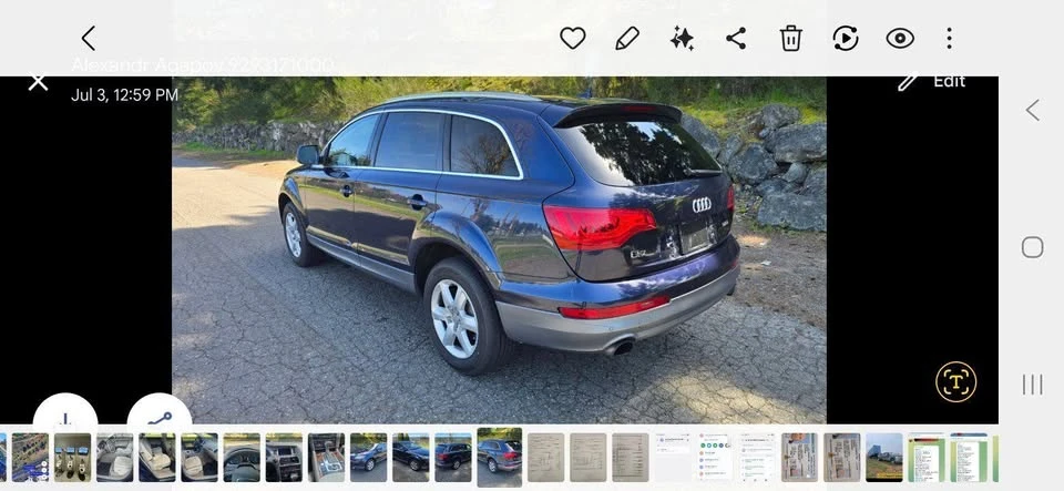 2014 Audi 4L Q7 - Image 2 of 6
