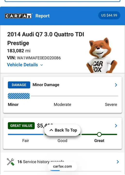 2014 Audi 4L Q7 - Image 3 of 20