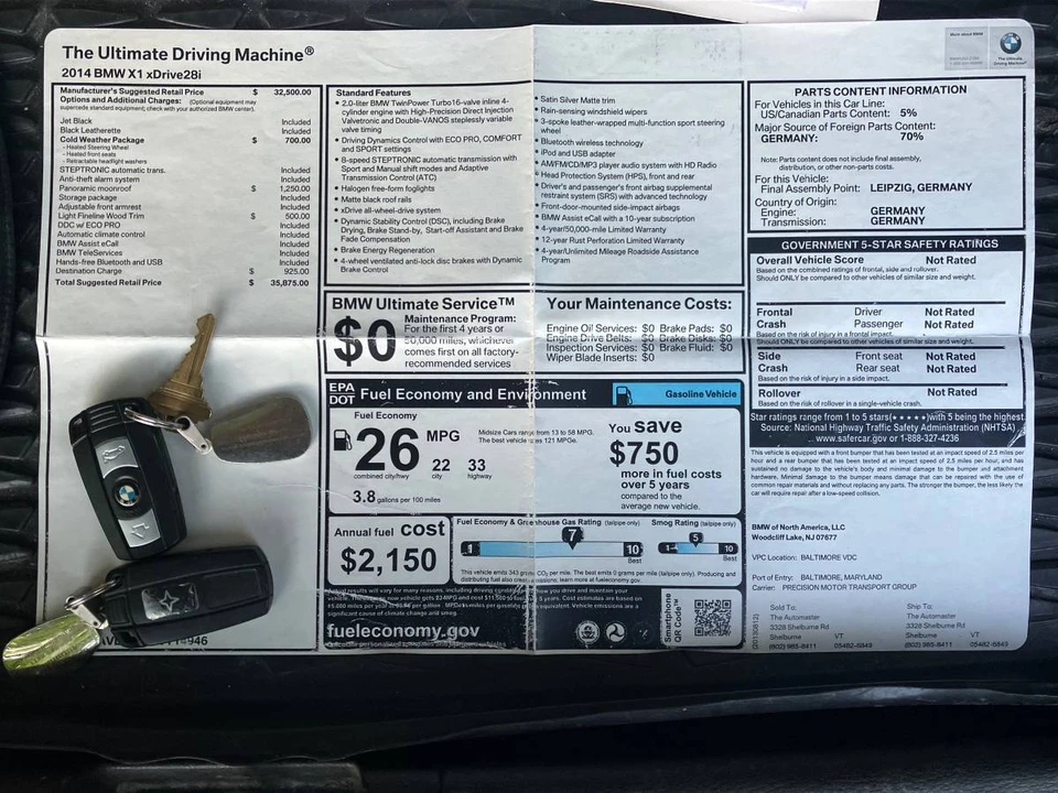 2014 BMW E84 X1 - Image 4 of 14