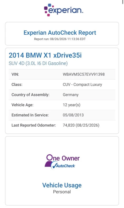 2014 BMW E84 X1 - Image 13 of 15