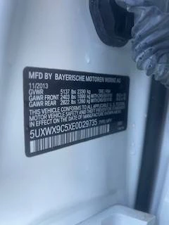 2014 BMW F25 X3 - Image 19 of 19