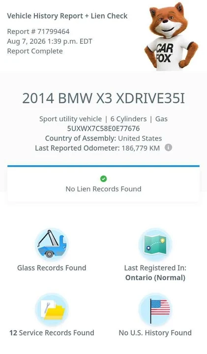 2014 BMW F25 X3 - Image 2 of 20