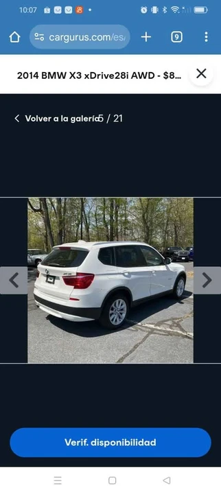 2014 BMW F25 X3 - Image 7 of 11