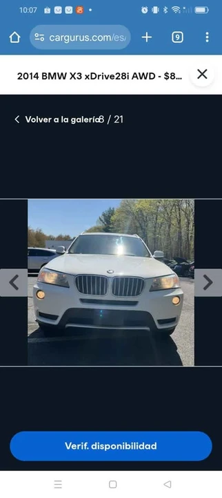 2014 BMW F25 X3 - Image 8 of 11