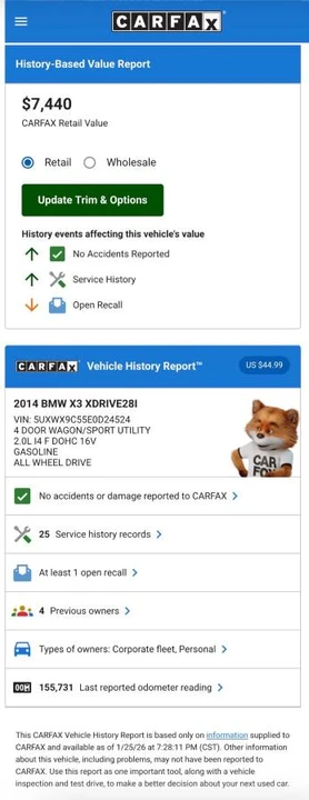 2014 BMW F25 X3 - Image 21 of 21