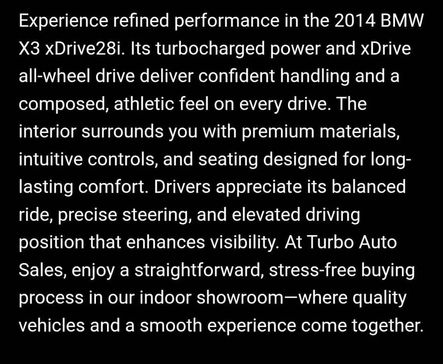 2014 BMW F25 X3 - Image 20 of 20