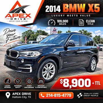 2014 BMW X5 3.0i Sport Utility 4D
