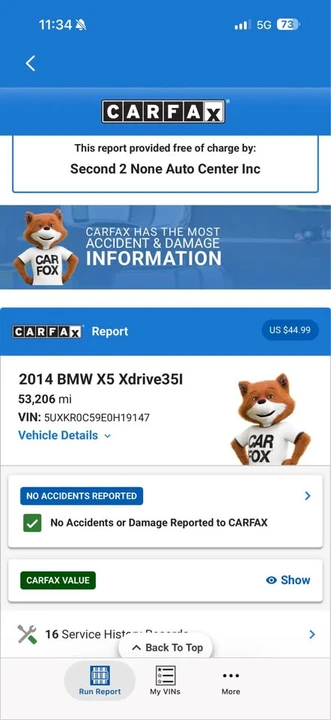2014 BMW F15 X5 - Image 14 of 14
