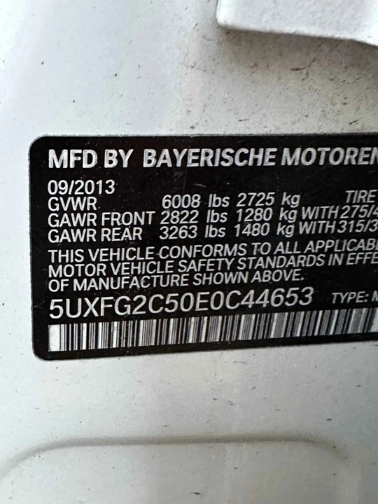 2014 BMW E71 X6 - Image 10 of 10