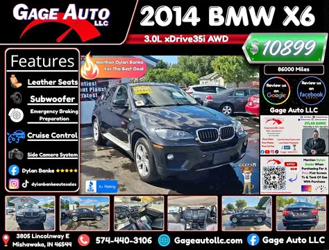 2014 BMW X6 xDrive35i