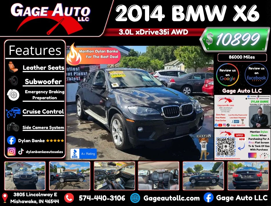 2014 BMW E71 X6 - Image 18 of 20