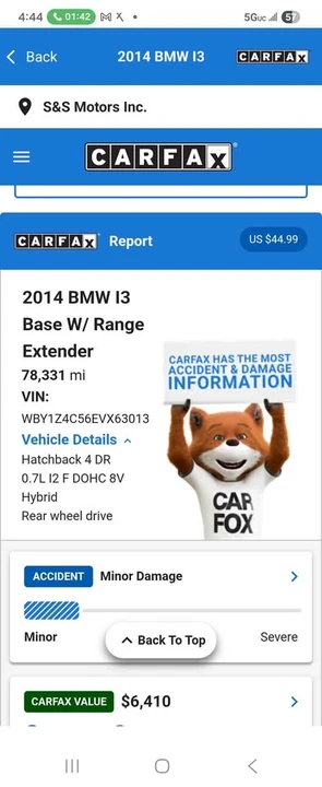 2014 BMW i3 - Image 20 of 20