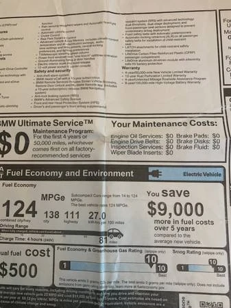 2014 BMW i3 - Image 12 of 13