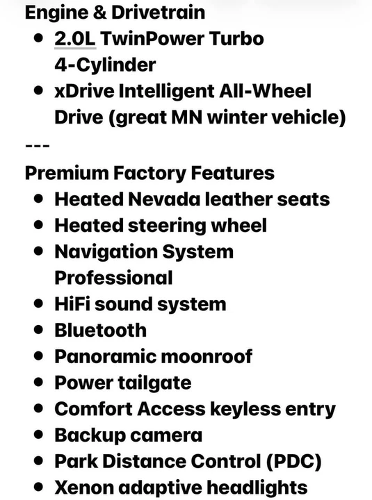 2014 BMW F25 X3 - Image 5 of 9