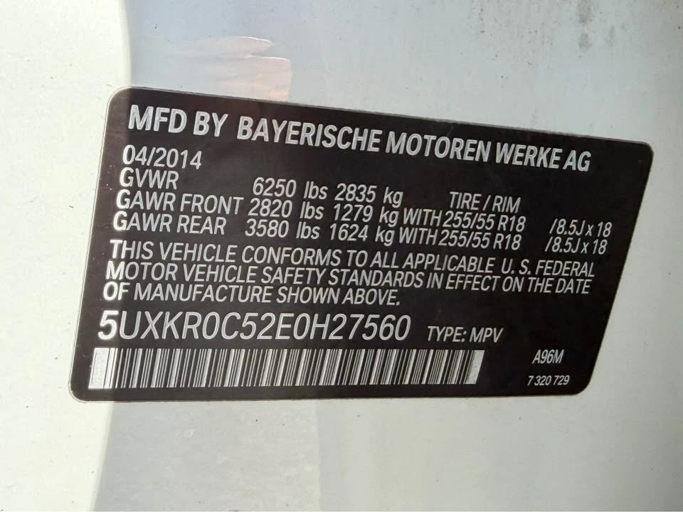 2014 BMW F15 X5 - Image 19 of 19