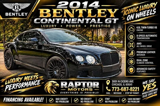 2014 Bentley Continental GT AWD