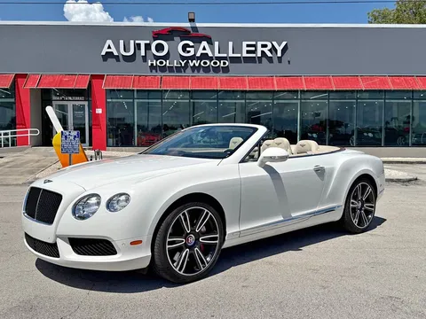2014 Bentley Continental GT V8 Mulliner Convertible 2D