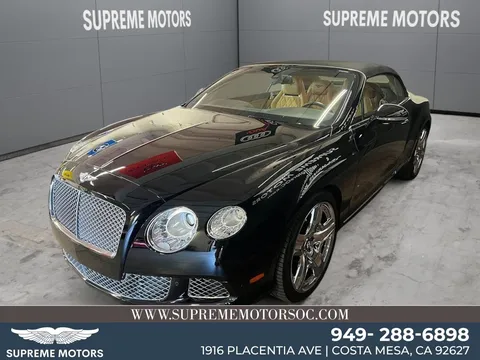 2014 Bentley Continental Convertible