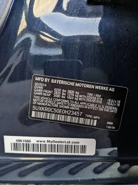 2014 BMW F15 X5 - Image 16 of 16