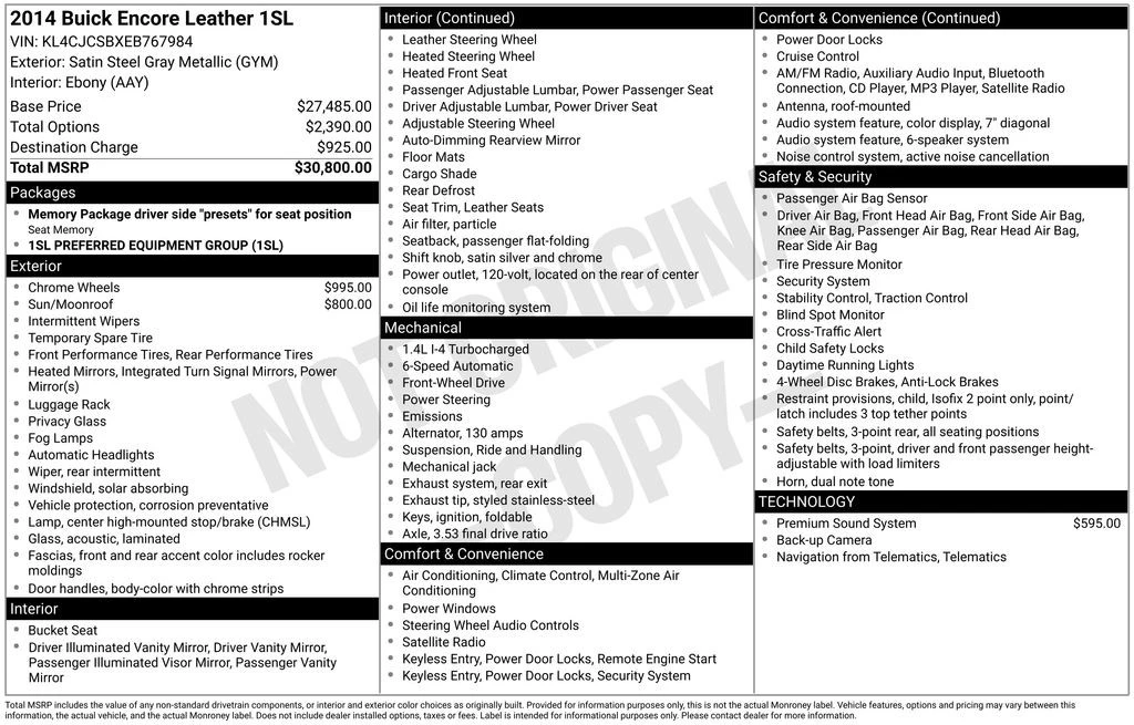 2014 Buick Encore - Image 4 of 12