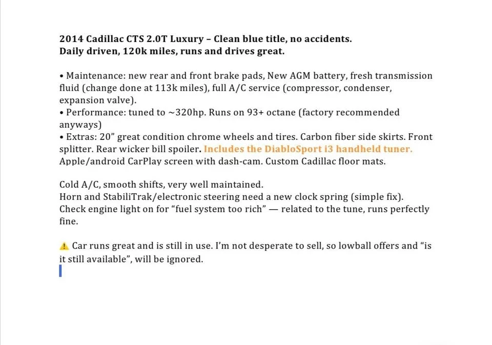2014 Cadillac CTS 3rd Gen - Image 10 of 10
