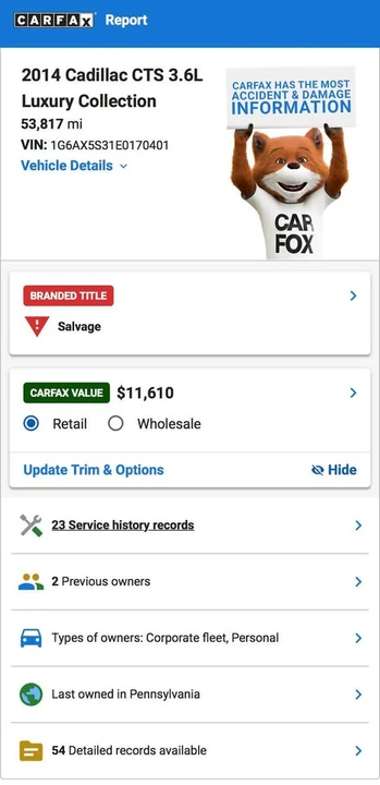 2014 Cadillac CTS 3rd Gen - Image 19 of 20