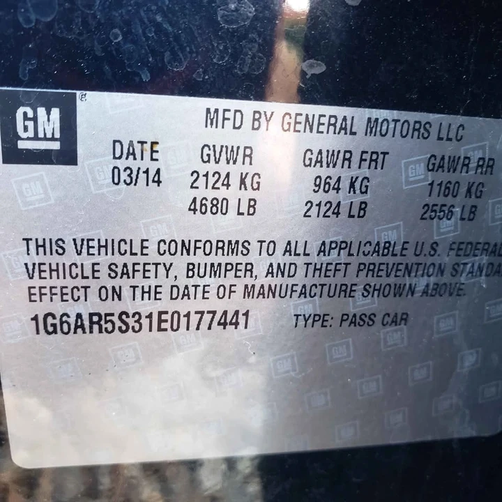 2014 Cadillac CTS 3rd Gen - Image 20 of 20