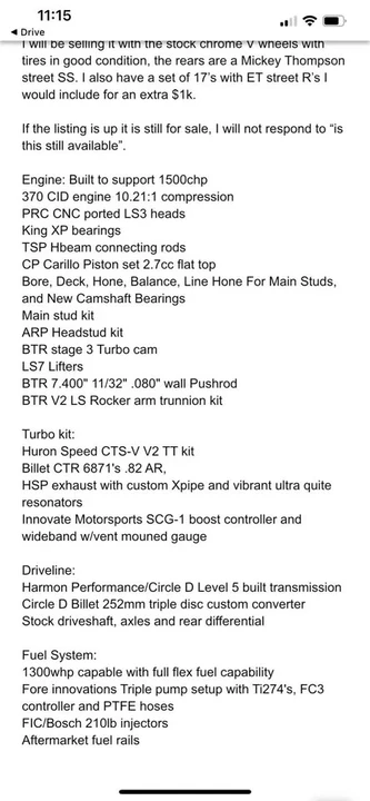 2014 Cadillac CTS-V 2nd Gen - Image 2 of 20