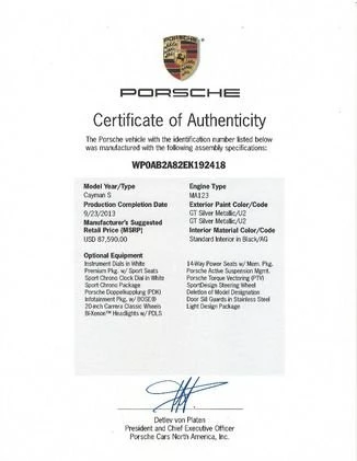 2014 Porsche 981 Cayman S - Image 6 of 6